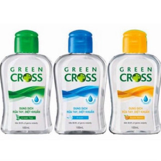 Dung dịch rửa tay diệt khuẩn Greencross chai 100ml - 250ml