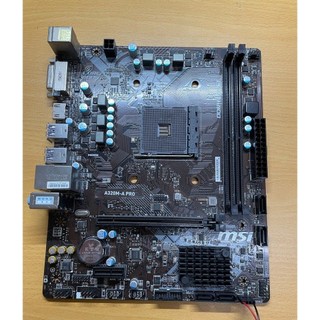 Bo mạch chủ msi a320m a pro cũ . mainboard msi a320m-a pro m-atx, 2 khe ram