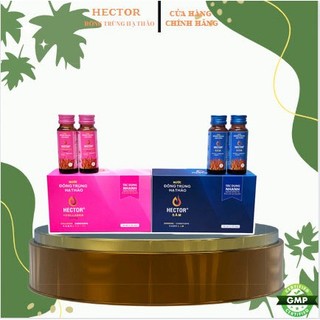 Combo 1 hộp Hector Sâm và 1 hộp Hector Colagen mỗi hộp 10 chai x50ml