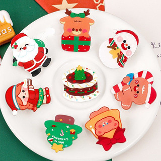 Pin cài áo Chủ đề Noel (Giao ngẫu nhiên)