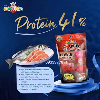 Thức ăn Quick Okiko Lên Màu cho cá cảnh (100g)