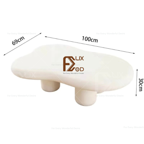 FELIXWOOD BÀN SOFA / BÀN TRÀ HÌNH CÁ LẮP RÁP CHỐNG VỠ_F00M04_012