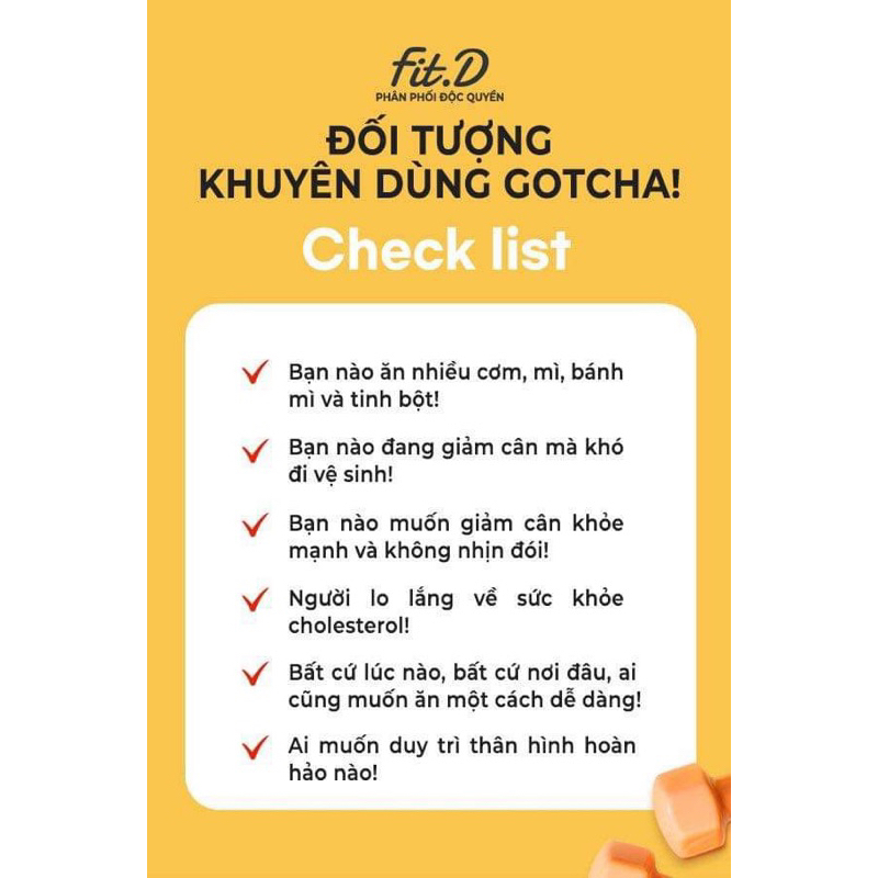 Viên Tiêu Mỡ Bụng GOTCHA | Xù Korea