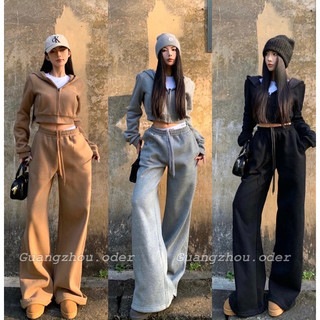Set nỉ quần suông
