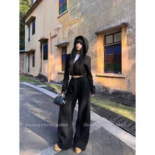 Set nỉ quần suông