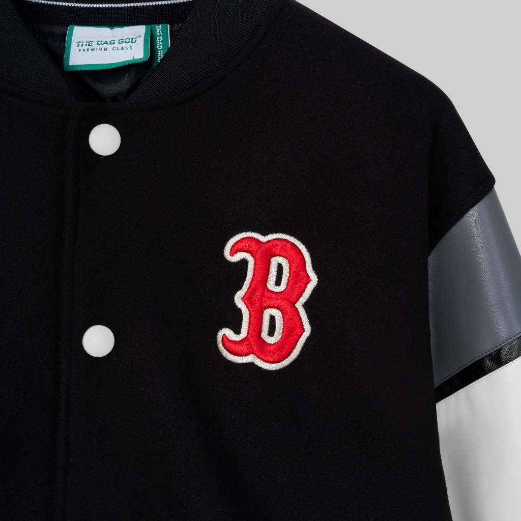 Áo Khoác Form Boxy Bomber Varsity Jacket The Bad God Dunken