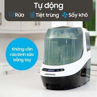 💯Máy rửa bình sữa thông minh Baby Brezza Pro - Rửa, sấy, tiệt trùng bình sữa mẹ bỉm chỉ việc pha sữa cho Bé-M Store