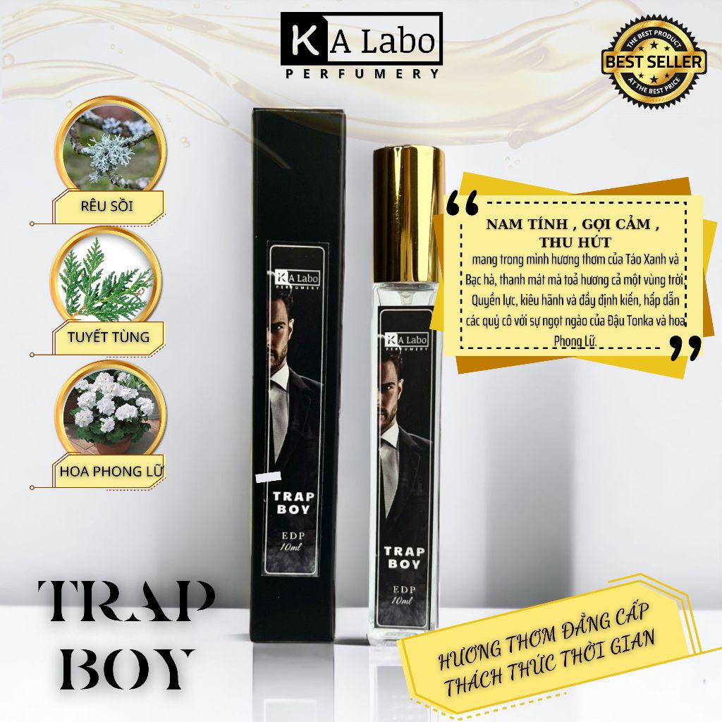 Nước hoa nam TRAP BOY