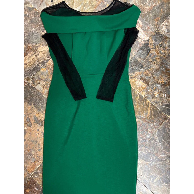 (THANH LÝ) Đầm Elise Xanh Lá