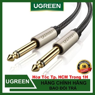 Cáp audio 6.5mm male to 6.5mm male ugreen av128 cao cấp