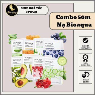 Mặt nạ mặt + mắt + môi + kem dưỡng da tay + son dưỡng bioaqua cao cấp - dưỡng da sáng mịn