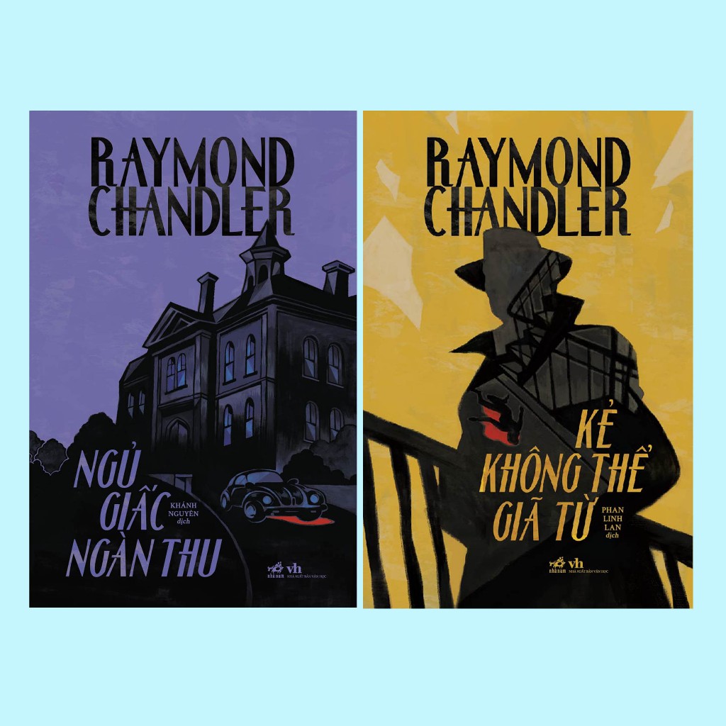 Sách - Combo Ngủ giấc ngàn thu - Kẻ không thể giã từ (Raymond Chandler) (Nhã Nam)