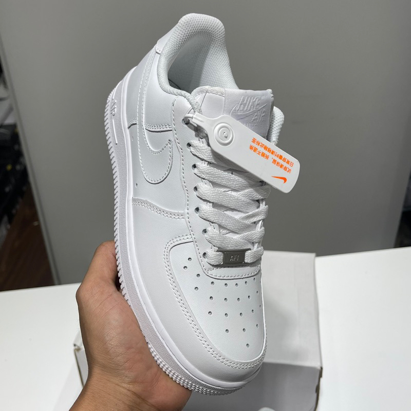 Giày Air AF1 full wthite bản lai.au Best Quality | BC Factory -  Air Force 1 All White | AF1