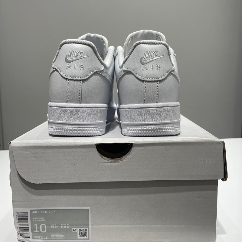 Giày Air AF1 full wthite bản lai.au Best Quality | BC Factory -  Air Force 1 All White | AF1