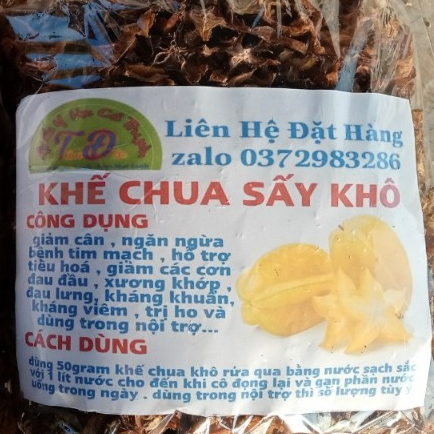 100g khế chua sấy lạnh