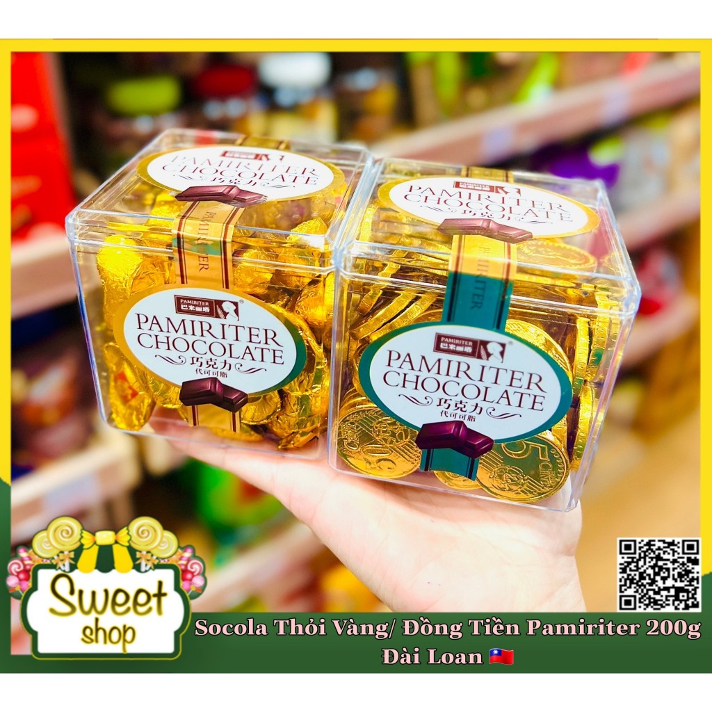 SOCOLA ĐỒNG XU/ THỎI VÀNG PAMIRITER