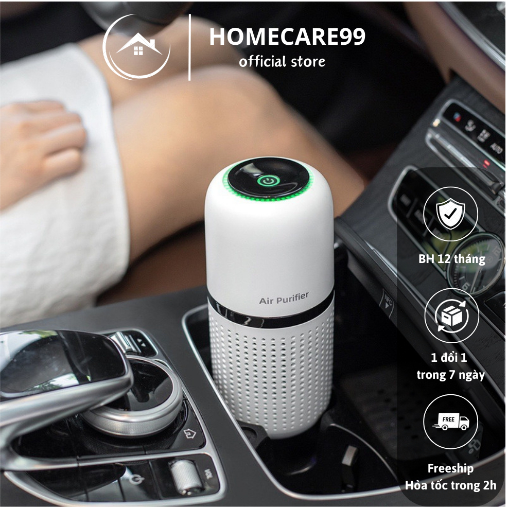 Máy lọc không khí khử mùi, diệt khuẩn, tạo ion âm Air Purifier LLD-P02