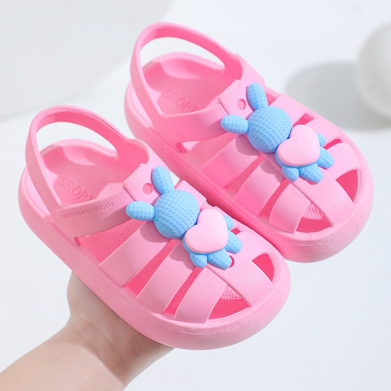 Giày sandal chống trượt dạng thể thao đế mềm êm chân cho bé trai bé gái