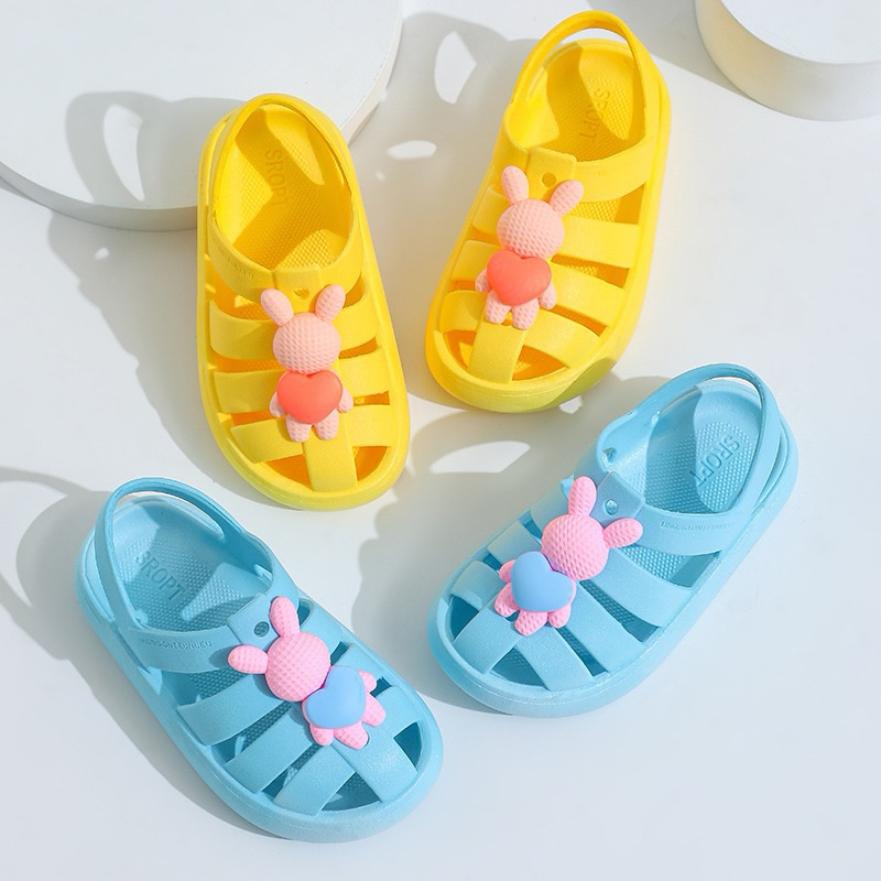 Giày sandal chống trượt dạng thể thao đế mềm êm chân cho bé trai bé gái