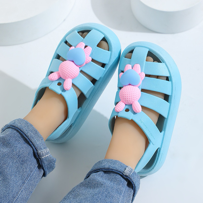 Giày sandal chống trượt dạng thể thao đế mềm êm chân cho bé trai bé gái