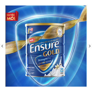 Sữa bột ensure hương vani 800g