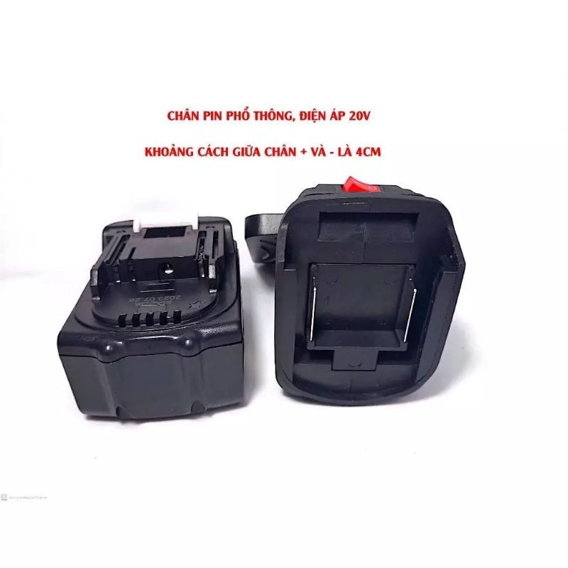 Thân máy siết bulong Hitachi 199v 199vf, động cơ không chổi than 21v, đầu 2 trong 1