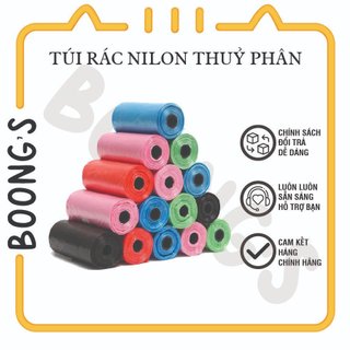 [VỆ SINH] Túi rác Nilon thủy phân dọn phân thú cưng/ chó/ mèo tiện lợi