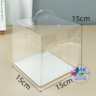 COMBO 5 HỘP MICA ĐỰNG BÁNH 3 CHI TIẾT SIZE 15*15*15 ( 2113.079 )