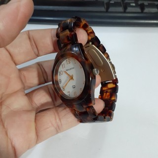 Đồng hồ nam nữ Pervalentino đồi mồi second hand