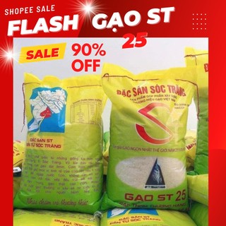 Gạo st25 .bao 5kg. gạo ông cua