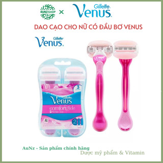 Dao cạo cho nữ có đầu bơ venus - gillette white tea venus spa