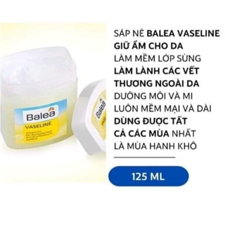 🇩🇪 KEM NẺ BALEA VASELINE 125ML- HÀNG CHUẨN ĐỨC
