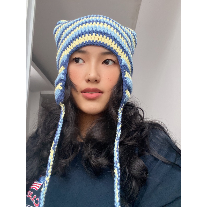 NÓN LEN EARFLAP TAI MÈO TREND DỄ THƯƠNG