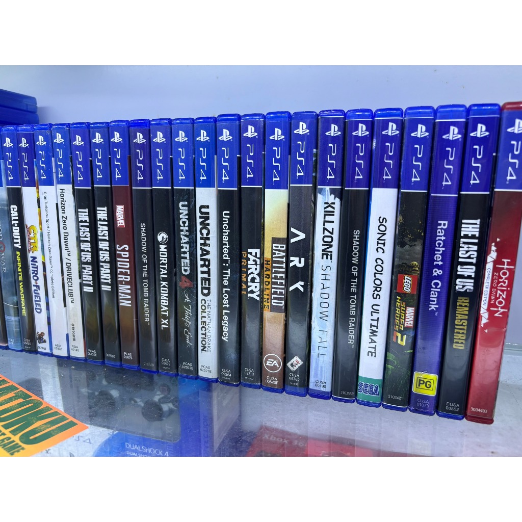 List Đĩa Game PS4  - Chính Hãng Sony - Dùng cho cả PS5 & PS4 - Đảm bảo chất lượng