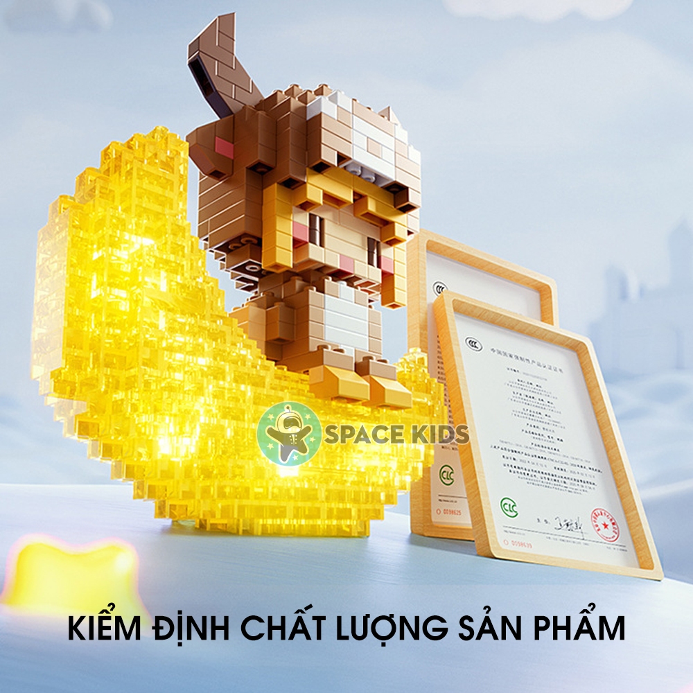 Đồ chơi lắp ráp mô hình 12 cung hoàng đạo phát sáng có đèn led, đồ chơi cho bé lắp ghép mô hình chất liệu nhựa ABS