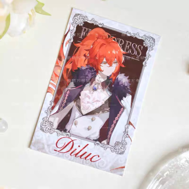 Card bo góc pola Genshin Impact Mondstadt & Liyue & Inazuma hàng artist có bản quyền