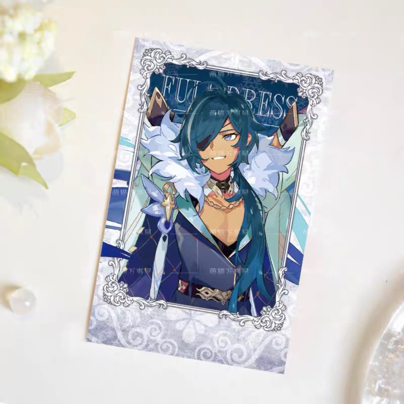 Card bo góc pola Genshin Impact Mondstadt & Liyue & Inazuma hàng artist có bản quyền