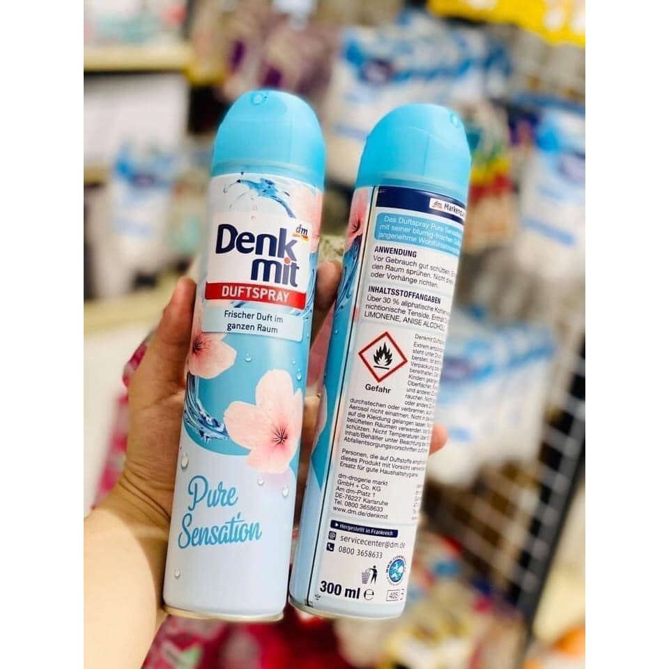 BÌNH XỊT THƠM PHÒNG DENKMIT - XỊT THƠM PHÒNG HƯƠNG HOA