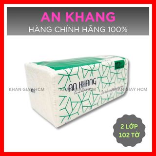 HOẢ TỐC KHĂN GIẤY RÚT AN KHANG AK20 - 2 102 TỜ, KHĂN GIẤY KHÔ ĐA NĂNG -