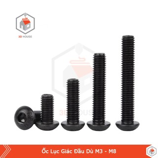 Ốc - bulong lục giác đầu dù m3 - m8