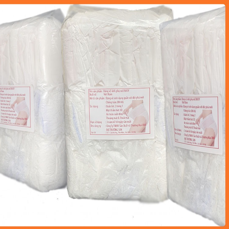 Băng vệ sinh quần enjoy baby, Bỉm quần cho mẹ sau sinh, phụ nữ đến tháng co dãn tốt 35 - 80 kg mặc thoải mái
