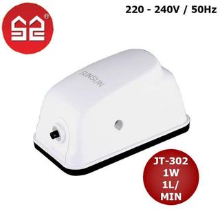 Máy Sục Oxy Bể Cá Sunsun JT 302 - Máy Sủi Oxy Mini DUTRON AQUARIUM Siêu Êm Nhựa ABS Không Gây Tiếng Ồn Lớn