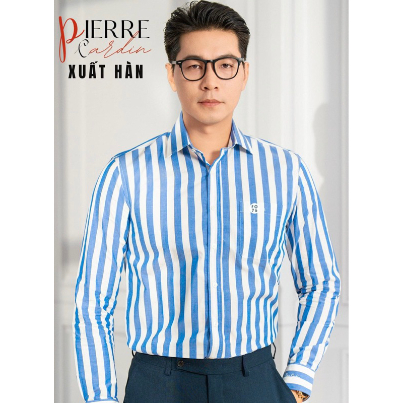 Sơ mi dài tay nam Pierre Cardin. 14 mầu dáng slimfit