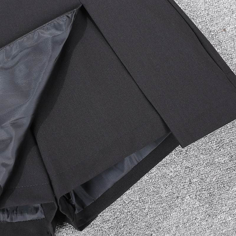 Chân váy chữ A xếp ly đính nơ. Quần váy chữ A hai lớp lưng cao phong cách hàn quốc