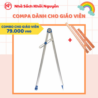 Compa dành cho giáo viên d40 chất liệu nhôm cao cấp đa kích cỡ nhẹ nhàng nhỏ gọn thân thiện khi sử dụng