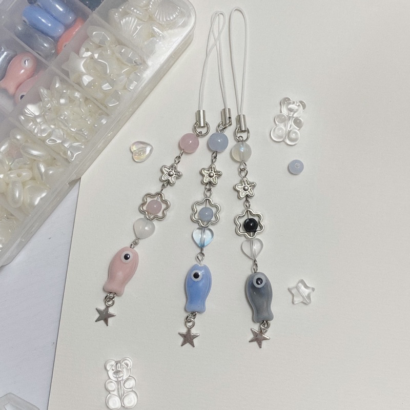 Keyring cá nhỏ Gee handmade