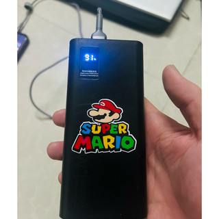 [FREESHIP] Tem Logo Sticker Super Mario 5cmx4cm Dễ Thương Vui Nhộn