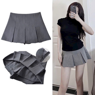 Chân váy cạp cao dáng ngắn xếp ly to chân váy tennis bản ly to ma024