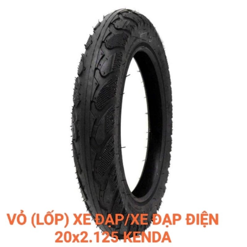 VỎ XE ĐẠP/XE ĐẠP ĐIỆN KENDA 20x2.125