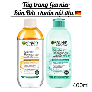 ( Bản Đức) NƯỚC TẨY TRANG LÀM SÁNG DA GARNIER ALL IN 1 VỚI THÀNH PHẦN GIÀU VITAMIN C